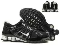 nike shox promos agent rivaly noir argent hommes chaussures